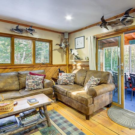 Rustic Searsport Cabin Loft And Sunroom On 10 Acres Eksteriør bilde