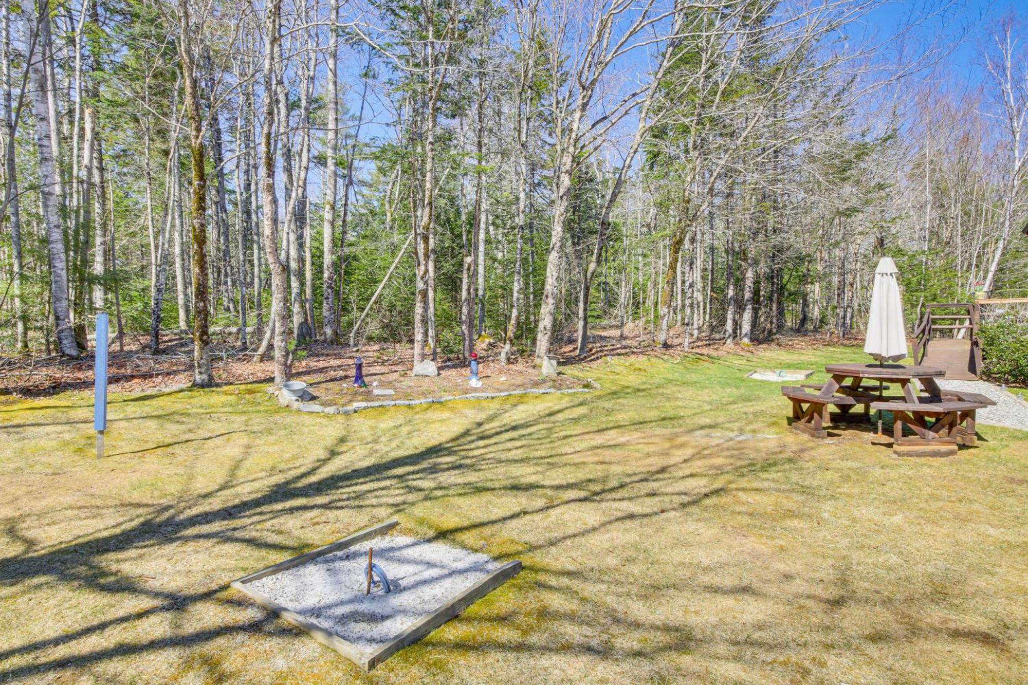 Rustic Searsport Cabin Loft And Sunroom On 10 Acres Eksteriør bilde