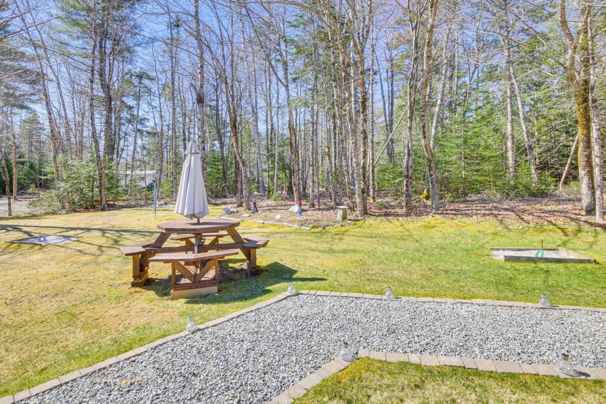 Rustic Searsport Cabin Loft And Sunroom On 10 Acres Eksteriør bilde