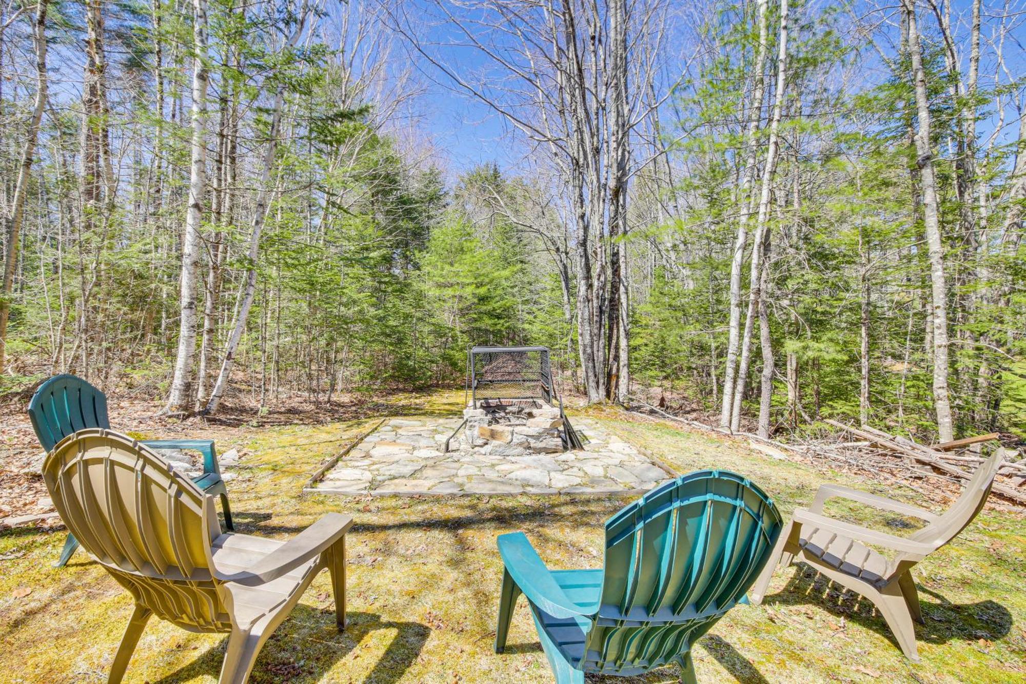 Rustic Searsport Cabin Loft And Sunroom On 10 Acres Eksteriør bilde